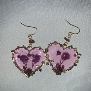 “Psyche entering Cupid's Garden” earrings